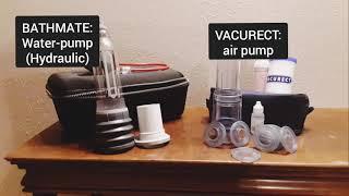 Vacurect vs Bathmate Penis Pumps: User Review and Comparison