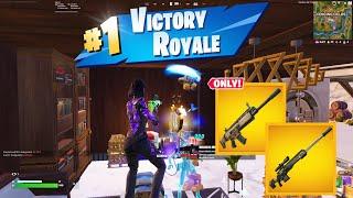 I Almost WON Using Two Weapons ONLY! " RANKED " Gameplay ( Fortnite Chapter 5 Season 1)