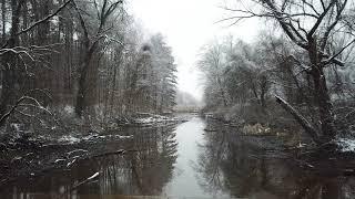 Nimisila Reservoir in the winter.