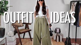 5 SUMMER LOOKS 2024 | discovering new korean fashion w/ wconcept | date nights, events, casual chic