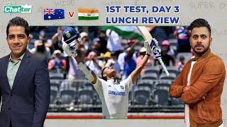 Cricbuzz Chatter: #Jaiswal's 141* leads #India to 275/1 at Lunch on Day 3 vs #Australia