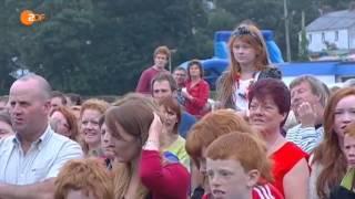 German ZDF news features the Irish Redhead Convention 2013