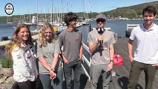 American youth sailors at Hankø
