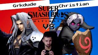 Grkdude vs Christian | Super Smash Brothers Ultimate Online 1 vs 1