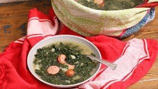 Caldo Verde (Portuguese Green Soup) | Ep 1319