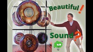 Beautiful gongs but how do they sound? Gordon's Grotta Sonora gongs review