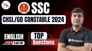 SSC CHSL/GD Constable 2024: Ace Top English Questions | Day 3 Ultimate Preparation Guide