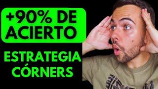  ESTRATEGIA DE CORNERS (90% ACIERTO) EN DIRECTO - Apuestas Deportivas