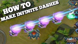 HOW TO MAKE INFINITE DASHES WITH LANCELOT FIRST SKILL | MOBILE LEGENDS