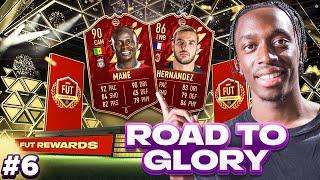 RANK 2 FUT CHAMPS REWARDS.. CAN WE GET RED MANE? BROKE BOYS #6 (FIFA 22 RTG)