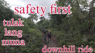 Downhill ride on a rainy day / slippery road / Team NTC / Negros Trail Chasers / Al Lanzky TV