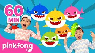 1 Stunde⏰ | Kinderlieder Mix von Baby-Hai | Baby Shark Deutsch&Englisch | Pinkfong Kinderlieder