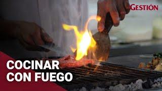 Cocinar con fuego