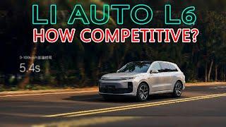 理想L6 ALL-NEW LI AUTO L6 How competitive is it?  review, price, performance, features, and range.