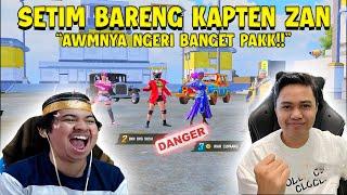 SETIM BARENG KAPTEN ZAN !!!  AUTO BANTAI SAMPAI SETENGAH SERVER DI ABISIN BERDUAA!!! | PUBG Mobile