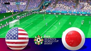 FIFA 23:  USWNT vs. JAPAN (w) | Jan 8, 2025 | FIFA Women's World Cup 2023 Final | PS5 Gameplay