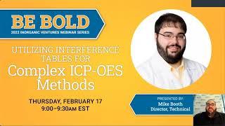 Utilizing Interference Tables for Complex ICP-OES Methods