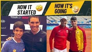 Viral Photo of Young Alcaraz and Nadal Resurfaces Ahead of Paris Olympics Doubles 