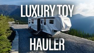 The KING of Toy Haulers?! 2025 Keystone Raptor 441 | RV Review