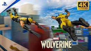 Highest Wolverine Leap in Marvels Wolverine PS5 - (4K 60FPS HDR)