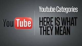 YouTube Categories: Explained In Detail