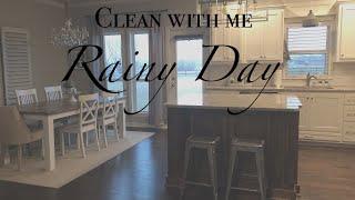 CLEAN WITH ME | RAINY DAY | RELAXING CLEANING VIDEO