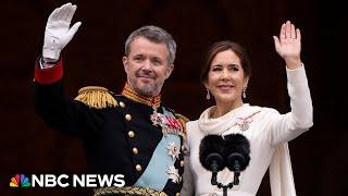 Denmark gets a new king as Frederik X takes the throne