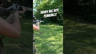 Henry Big Boy .357 Plinking!