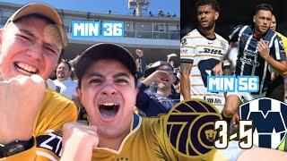 PUMAS 3-5 MONTERREY (4tos FINAL) | CRÓNICA DE UNA MUERT3 ANUNCIADA; ADIÓS APERTURA 2024 | EL COLOR