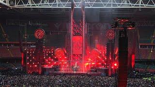 Rammstein Mein Hertz Brennt - Cardiff 2022