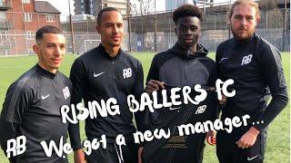 A NEW MANAGER & OUR TOUGHEST GAME YET! | Rising Ballers FC vs Quarterback FC