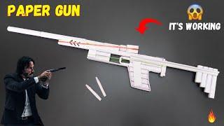 Paper Gun | Paper Gun That Shoots Paper Bullets | Amazing Paper Gun|How to Make Paper Gun That Shoot