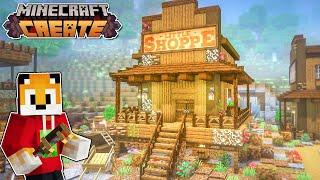 I built a CHOCOLATE SHOP in Minecraft Create Mod