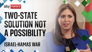 Two-state solution not a possibility, Israeli ambassador tells Sky News | Israel-Hamas war