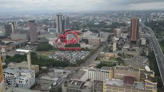 AERIAL VIEW OF KENYA'S CAPITAL CITY, ️  NAIROBI. 