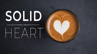 SOLID HEART - Quick Latte Art Tutorial