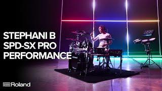 Roland SPD-SX PRO Sampling Pad | Stephani B Performance