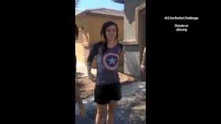 ALS Ice Bucket Challenge - Bri Munoz of Loitering In Wonderland