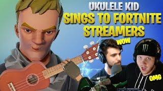 Cutest Kid On Fortnite Sings To Top Fortnite Streamers - Part 2 (Fortnite Battle Royale)