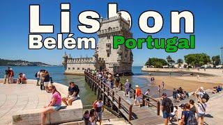 Portugal 4k, lisbon portugal walking tour- Discovering the Historic Landmarks of Portugal in 4K