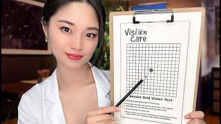 [ASMR] Eye Doctor Treats Your Eyestrain