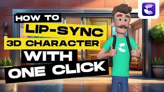 How to Lip-Sync 3D Characters with One Click (CreateStudio)