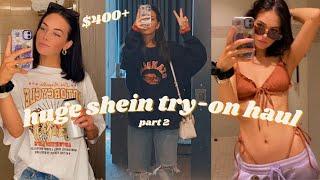 HUGE $400+ SUMMER SHEIN TRY-ON HAUL // trendy & affordable (part 2)