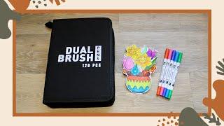 120 Watercolour Dual Art Marker Brush Pens for Kids and Adults - The Cheapest Brush Pens Review 