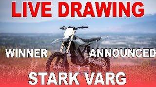 Live Drawing for the Stark Varg - June July Sweepstakes Winner Will be Drawn!