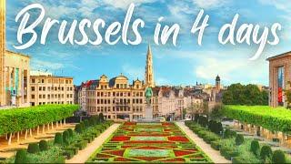 Best places to visit in Brussels Belgium over 4 days | Top3Videos