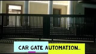 Fully Automated Car Gate | Sliding Gate | Techtastic Technologies - Navi Mumbai