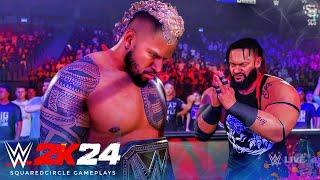 WWE 2K24 Solo Sikoa Championship Entrance ft Jacob Fatu w/ Theme Remix | New WWE 2K24 PC Mods