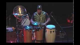 Berklee Percussion Festival. Marcus Santos' Timbau Solo