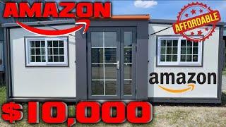 Prefab Tiny House From Amazon for $10K | Prefab Tiny House  Affordable, Portable,  Easy  Set Up Home